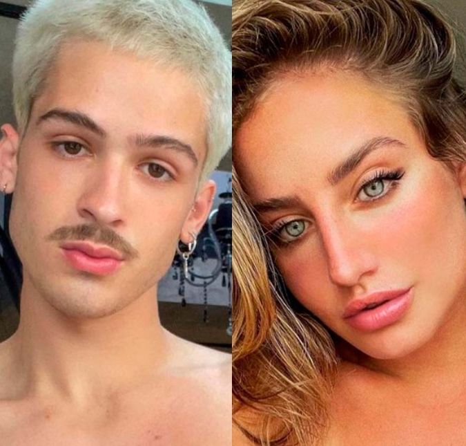 Amor de Carnaval! O artista ainda foi flagrado todo agarradinho com a atriz Bruna Griphao durante o CarnaRildy...