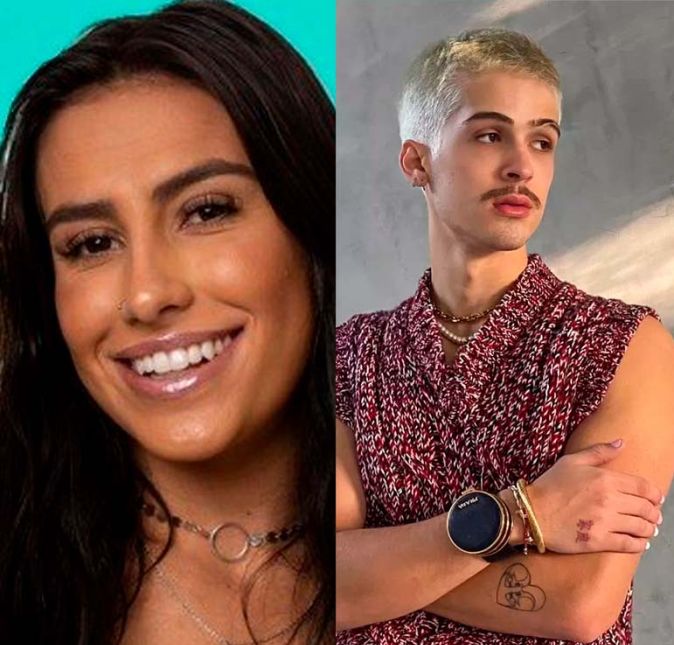 ... e também com a ex-participante de Ilha Record Any Borges. Ufa que lista longa!