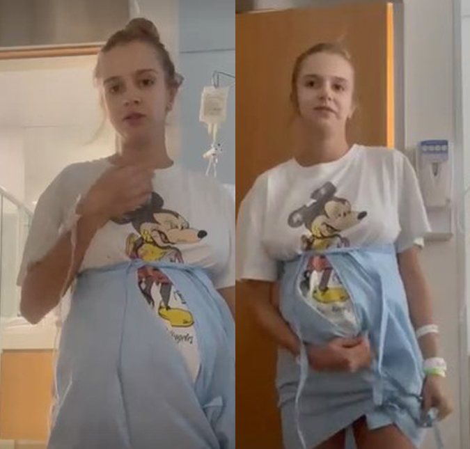 Grávida de gêmeos, Isabella Scherer é internada e tranquiliza: <i>Tudo certo comigo e com os bebês</i>