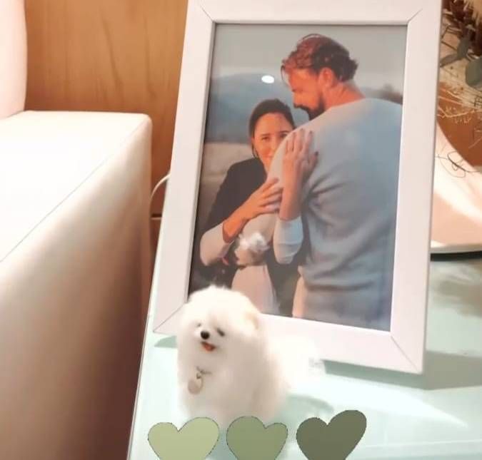 E a foto dos mais novos papais não podia faltar!