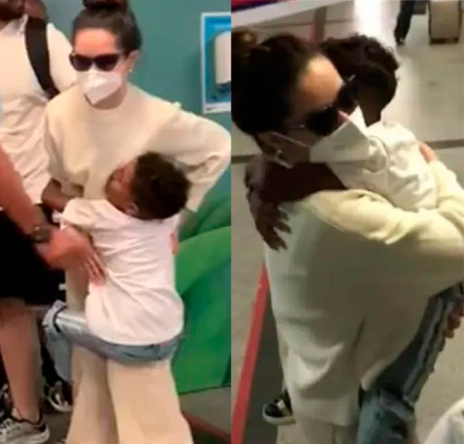 Juliette Freire leva criança no colo e mãe se desespera: <I>Devolve meu filho</i>