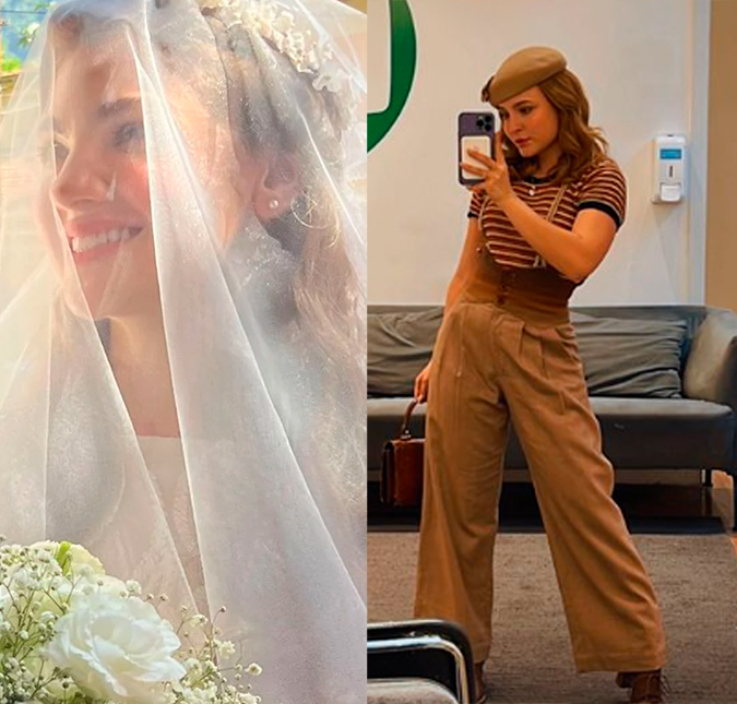 Larissa Manoela mostra bastidores do casamento de Olívia e Tenório em <I>Além da Ilusão</i>