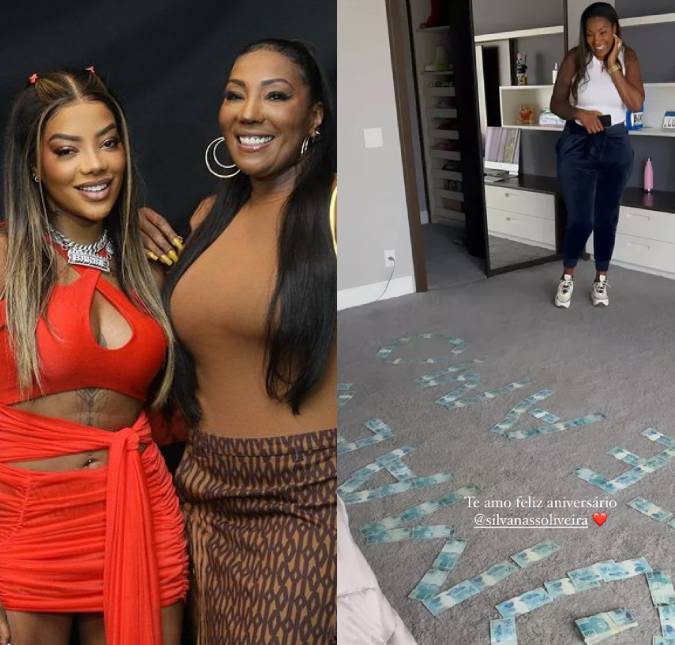 Ludmilla surpreende sua mãe com notas de 100 reais; entenda!