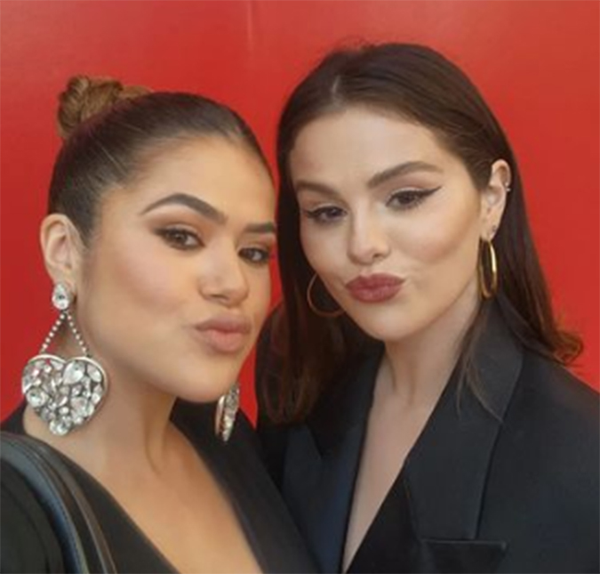 Amizade de milhões! Maisa Silva conhece Selena Gomez em evento, veja!