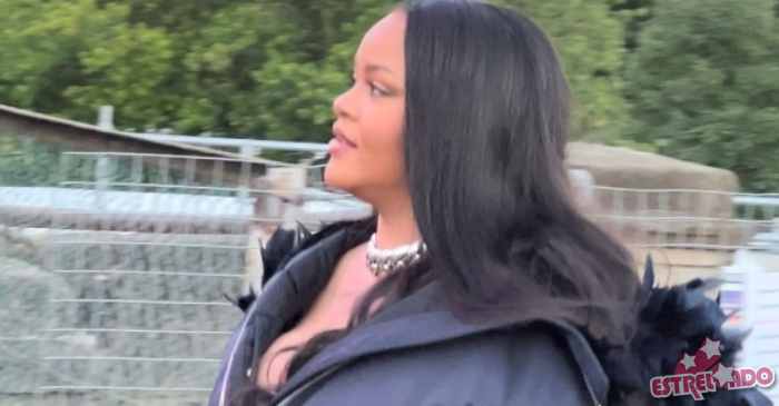 Rihanna acompanha show de A$AP Rocky em festival