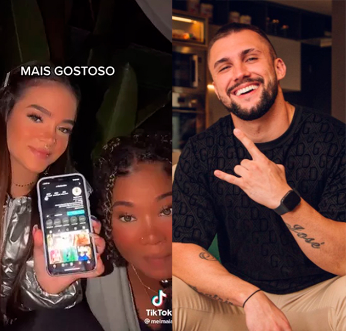 Mel Maia entrega que já ficou com ex-<I>BBB</I> Arthur Picoli e elege: <I>O mais gostoso</i>