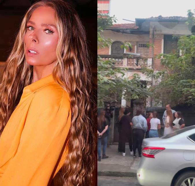 Adriane Galisteu revela que mora na mesma rua que a <I>mulher da casa abandonada</i>