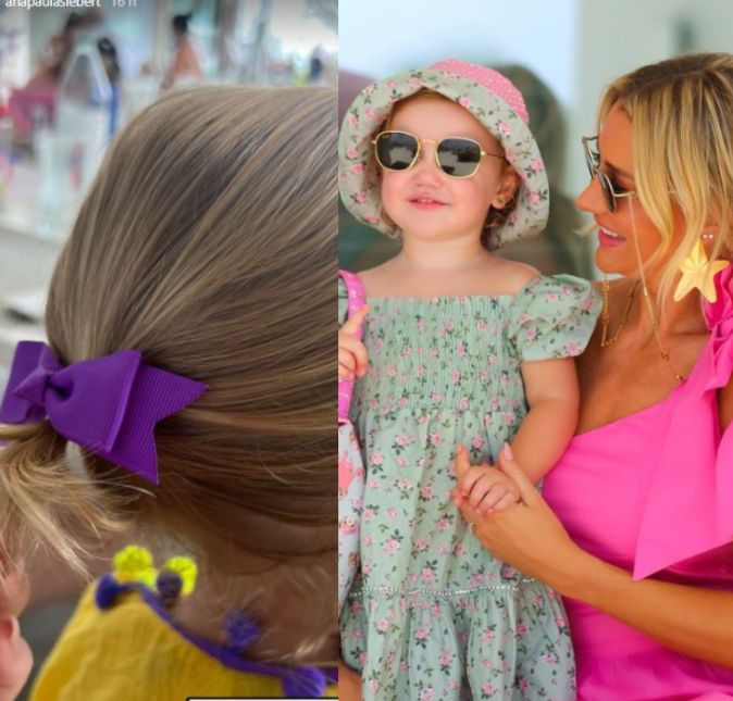 Ana Paula Siebert está passeando pelos Estados Unidos junto com a filha Vicky e do maridão, Roberto Justus. A influenciadora adora compartilhar tudo de sua vida nas redes sociais e mostrou que o cabelinho de sua filha está ficando grandinho e que a mamãe coruja conseguiu fazer pela primeira vez um rabinho de cavalo de penteado na pequena. Ana Paula, claro, se derreteu nos Stories mostrando que finalizou o penteado com um lacinho da cor roxa que ficou encantador. Ana Paula Siebert está passeando pelos Estados Unidos junto com a filha Vicky e do maridão, Roberto Justus. A influenciadora adora compartilhar tudo de sua vida nas redes sociais e mostrou que o cabelinho de sua filha está ficando grandinho e que a mamãe coruja conseguiu fazer pela primeira vez um rabinho de cavalo de penteado na pequena. Ana Paula, claro, se derreteu nos Stories mostrando que finalizou o penteado com um lacinho da cor roxa que ficou encantador.