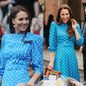 Kate Middleton repete vestido azul usado durante o Jubileu da Rainha, confira!