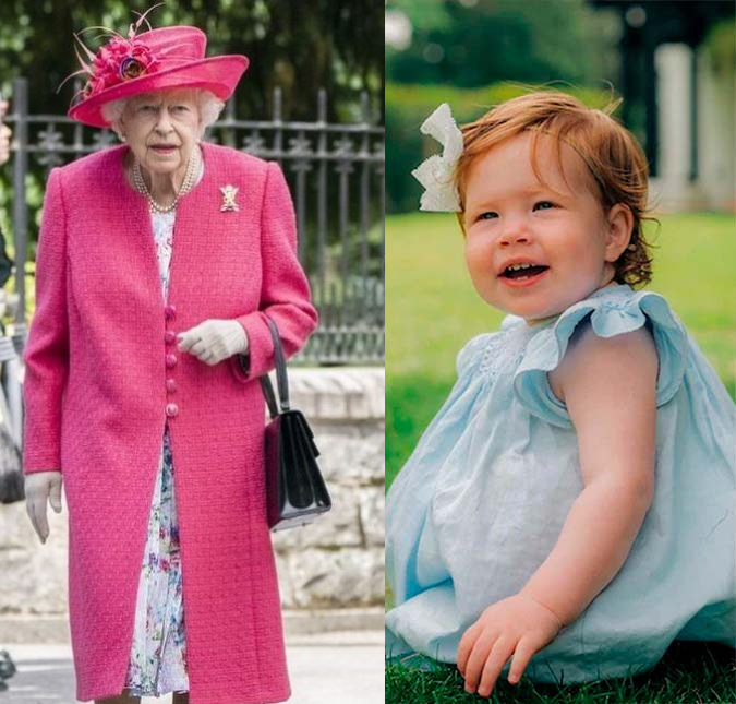 Rainha Elizabeth II negou foto com sua bisneta Lilibet por conta de olhos avermelhados, diz jornal