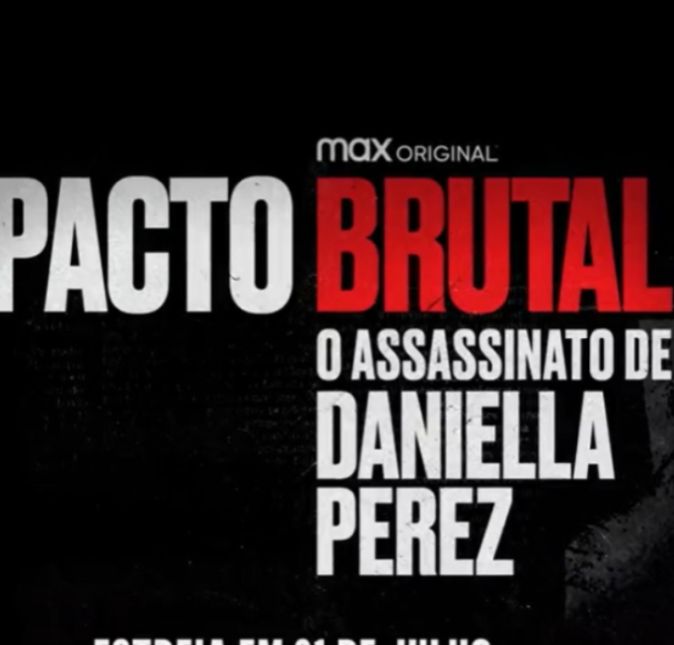 Neste dia 21 de julho estreia na HBO Max a série documental Pacto Brutal: O assassinato de Daniella Perez, sendo que no começo do mês foi divulgando o primeiro trailer da obri. O programa conta com cinco episódios com novos depoimentos de envolvidos no julgamento e traz relatos inéditos de amigos e familiares da atriz. Neste dia 21 de julho estreia na HBO Max a série documental Pacto Brutal: O assassinato de Daniella Perez, sendo que no começo do mês foi divulgando o primeiro trailer da obri. O programa conta com cinco episódios com novos depoimentos de envolvidos no julgamento e traz relatos inéditos de amigos e familiares da atriz.