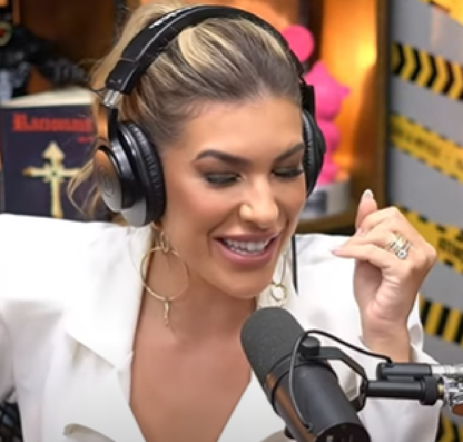 Eita! Lorena Improta editou foto de Léo Santana para diminuir volume na sunga
