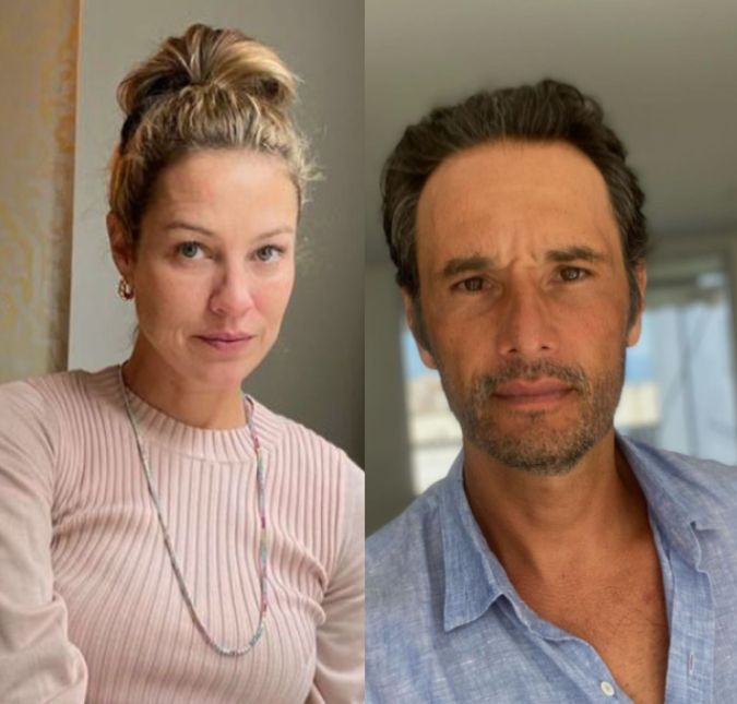 Os dois namoraram por três anos, mas a relação terminou após a atriz ser flagrada aos beijos com um outro ex