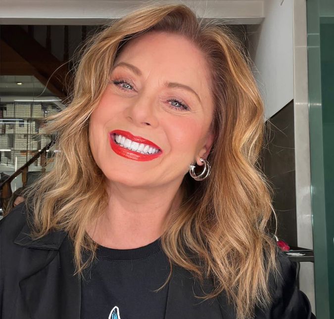A atriz mostrou o resultado nas redes sociais
