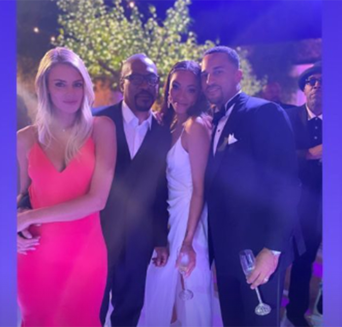 Filha mais velha de Eddie Murphy se casa com ator em cerimônia para família e poucos amigos