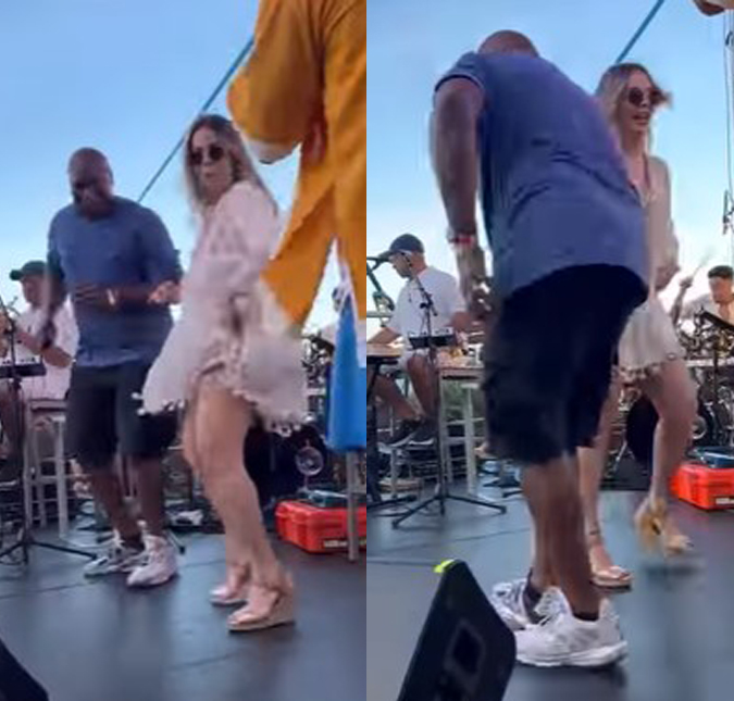 Reencontro de milhões! Carla Perez e Jacaré relembram época do <i>É O Tchan</i> e levam fãs à loucura