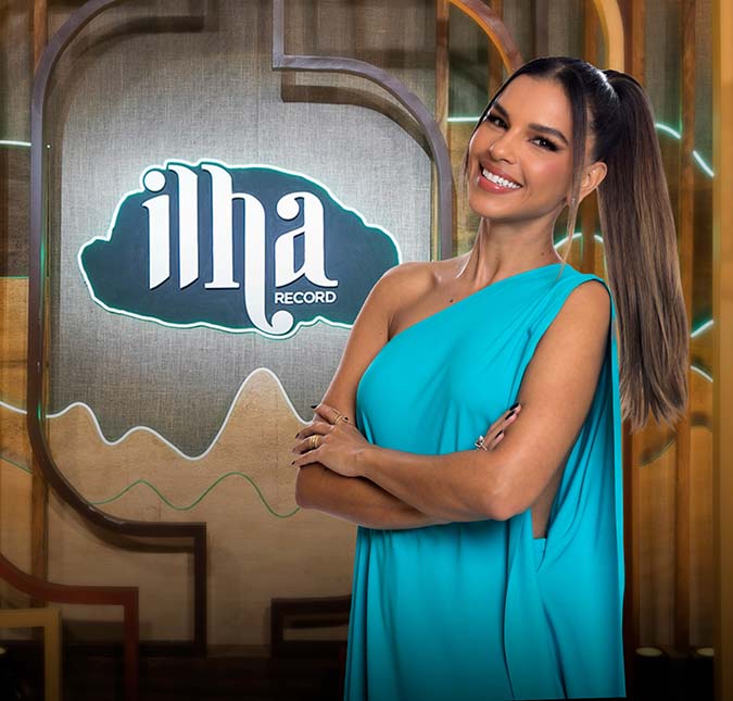 Esquenta <i>Ilha Record</i>: Mariana Rios fala sobre os desafios, perrengues e sua experiência como apresentadora do <i>reality</i>, confira!