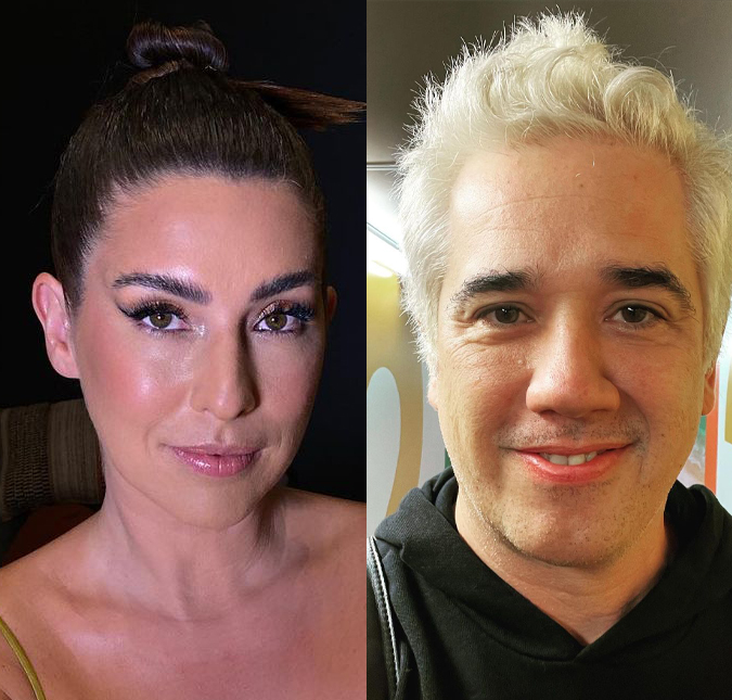 Fernanda Paes Leme relembra ficada no casamento de Angélica: - <i>Peguei o buquê e o Rogério Flausino</i>