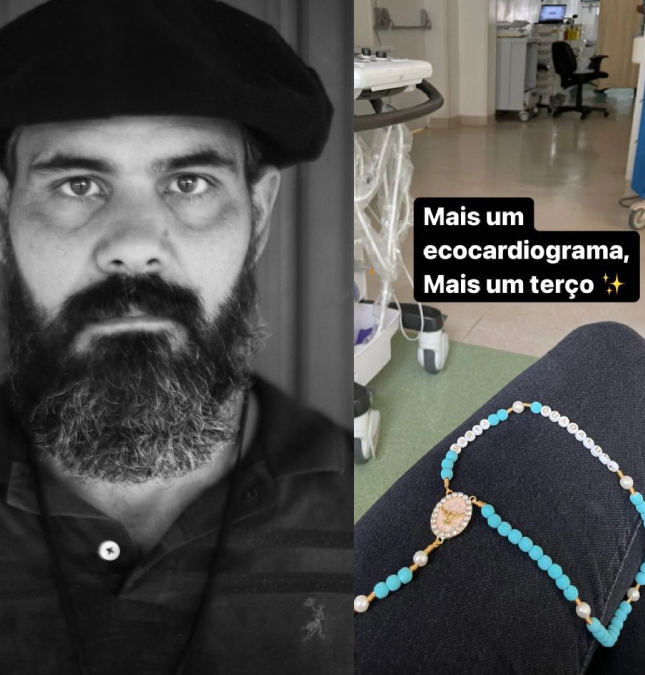 Juliano Cazarré anuncia que a filha está sem sonda e respirando sozinha: -<i> Cada dia é uma vitória</i>