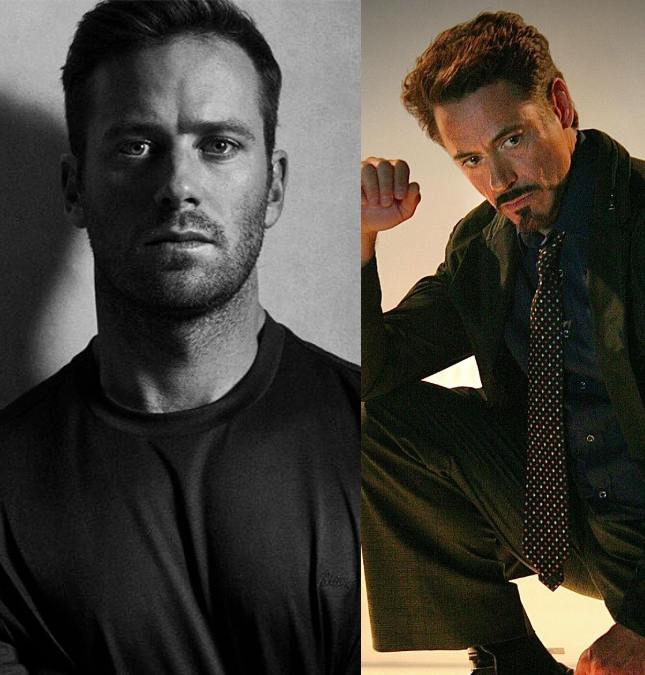 Revista revela que Robert Downey Jr. pagou seis meses de <i>rehab</i> para Armie Hammer