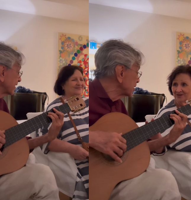 Irmã de Paulo Gustavo posta vídeo da mãe cantando com Caetano Veloso. Confira!
