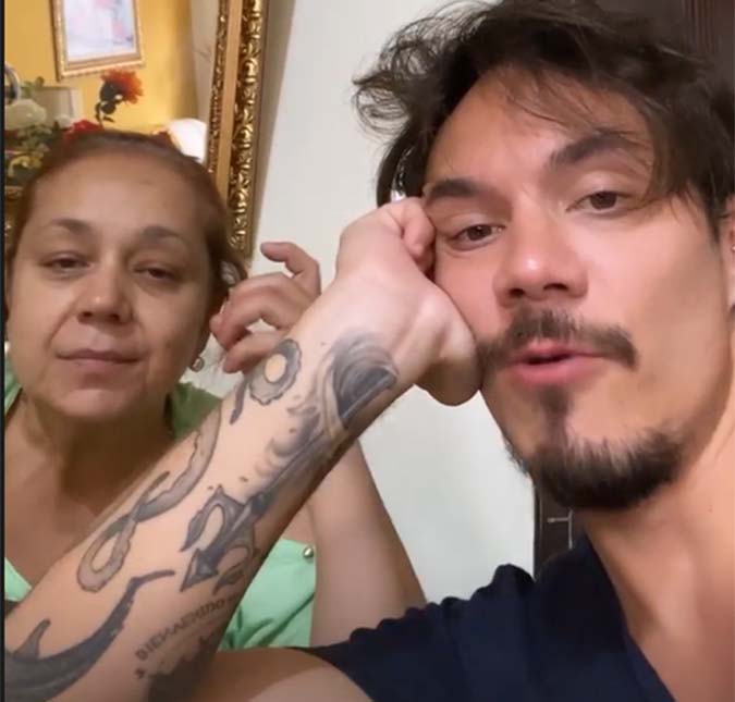 Mãe de Eliezer rasga elogios ao falar de Viih Tube: -<i>Bonitinha, uma bonequinha</i>