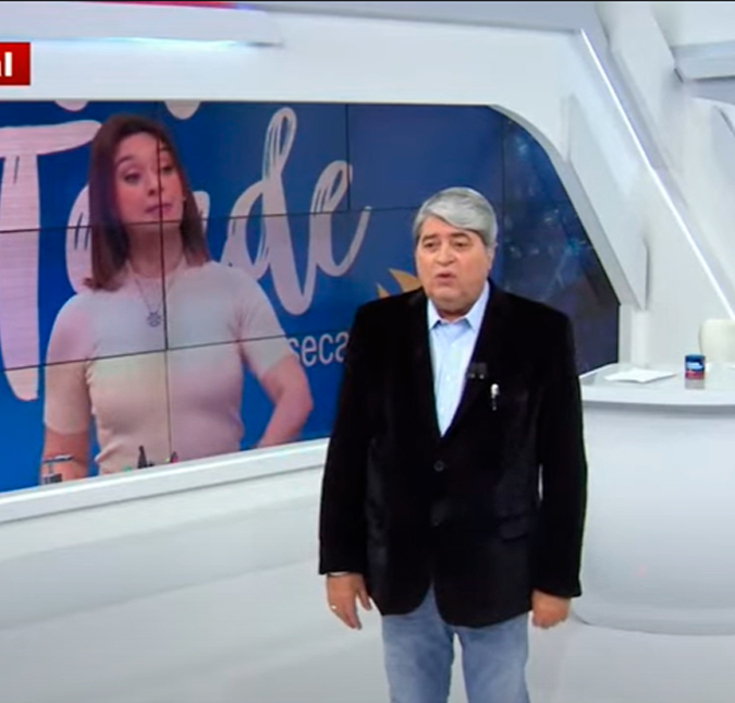 Datena comenta internação após testar positivo para Covid-19: <i>Dessa vez a coisa foi feia</i>