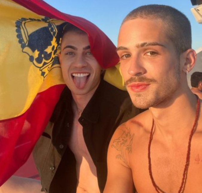 Leo Picon publica foto na Espanha ao lado de João Guilherme, seu ex-cunhado
