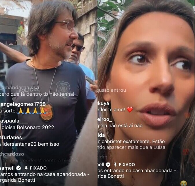 Luisa Mell faz <i>live</i> direto da <i>Casa Abandonada</i> de Higienópolis e afirma que irá entrar no imóvel