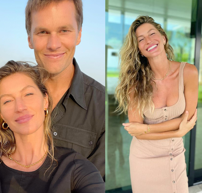 No aniversário de 42 anos idade, Gisele Bündchen recebe homenagem apaixonada do maridão, Tom Brady