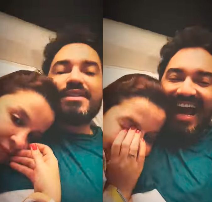 Parece que o casal reatou mesmo o relacionamento