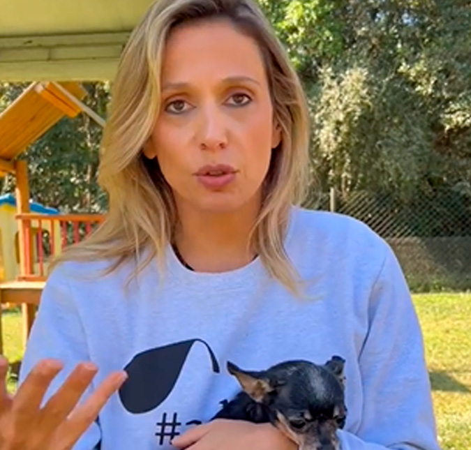 Luísa Mell rebate criticas após entrar na <I>Casa Abandonada</i> e resgatar cães
