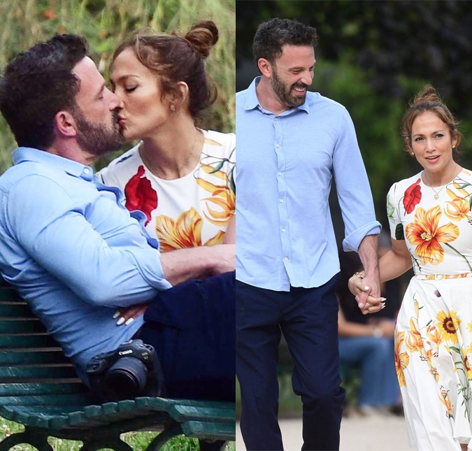 Recém-casados, Jennifer Lopez e Ben Affleck curtem lua de mel em Paris