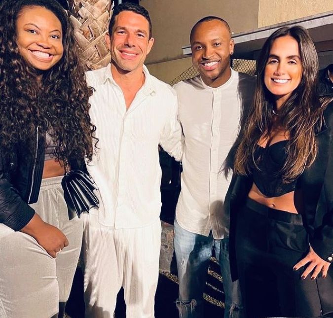 Ex marido de Wanessa Camargo celebra aniversário antecipado com Thiaguinho, Carol Peixinho e outros famosos Marcus Buaiz abriu sua mansão para fazer uma festa em comemoração aos seus 43 anos de idade