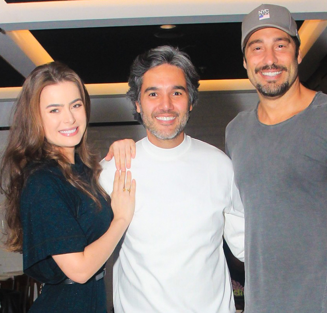 Victor Pecoraro e Rayanne Morais curtem festa juntos em meio a polêmicas