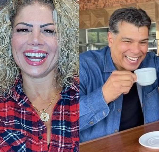 Cátia Paganote, ex-paquita, revela romance com Maurício Mattar