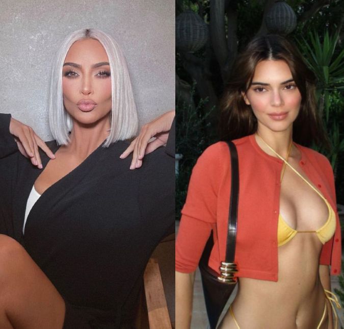 Eita! Kim Kardashian é detonada depois de comparar a filha com Kendall Jenner, entenda A socialite é conhecida por se preocupar bastante com a aparência física