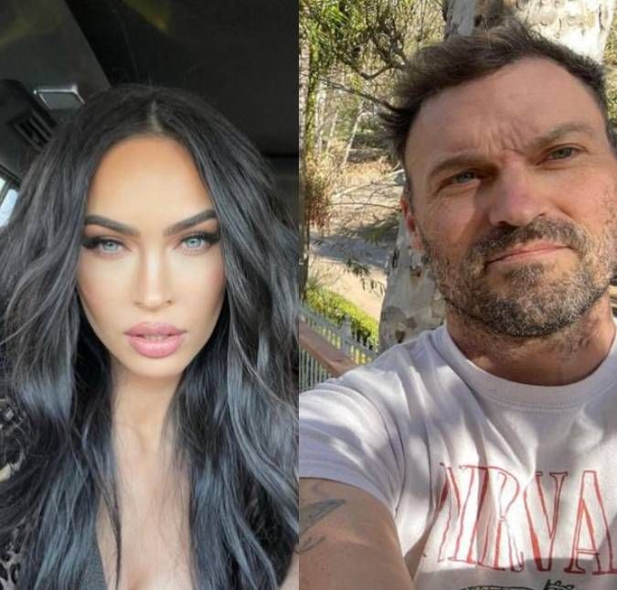 Megan Fox conhece novo filho do ex-marido e tem momento fofo com a criança A atriz foi casada com Brian Austin Green entre 2010 e 2021