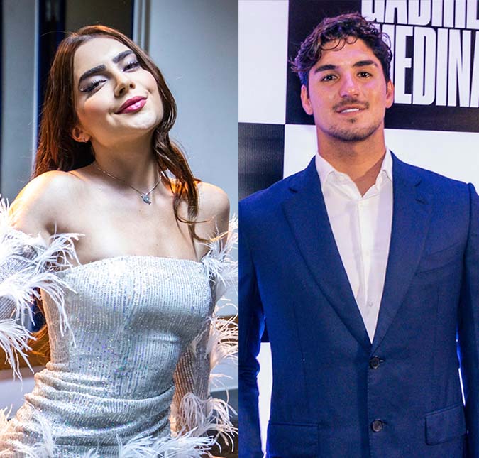Jade Picon e Gabriel Medina surgem fazendo dancinha e fãs disparam: <I>Casal perfeito</i>