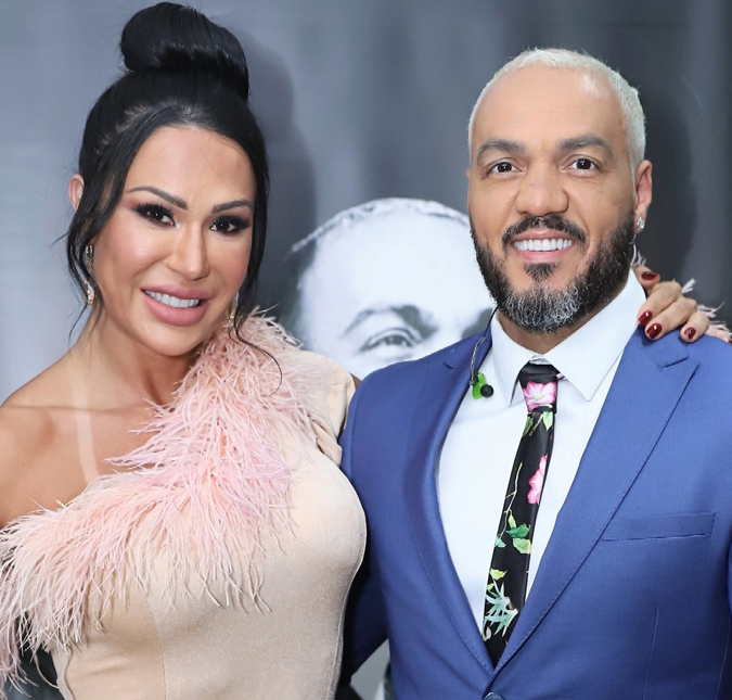 Gracyanne Barbosa tranquiliza fãs após Belo fazer <i>show</i> sentado: <i>Uma das piores dores que uma pessoa pode sentir</i>