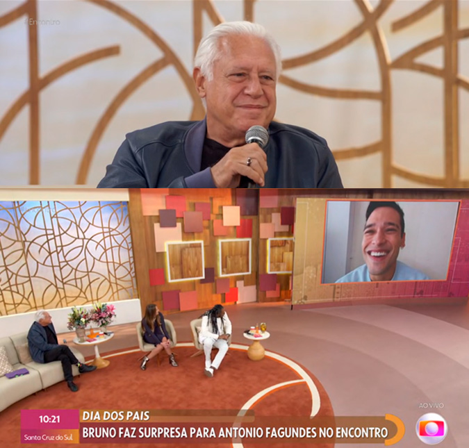 Antônio Fagundes recebe homenagem dos filhos e se emociona: <i>Vocês querem me matar, né?</i>