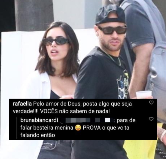 Bruna Biancardi confirma término com Neymar mas desmente rumores de traição