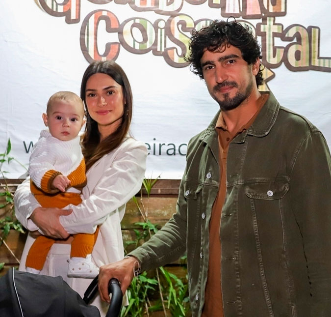 Thaila Ayala encanta a <i>web</i> com vídeo repleto de fofura do filho: <i>Chico na fazendinha!</i>