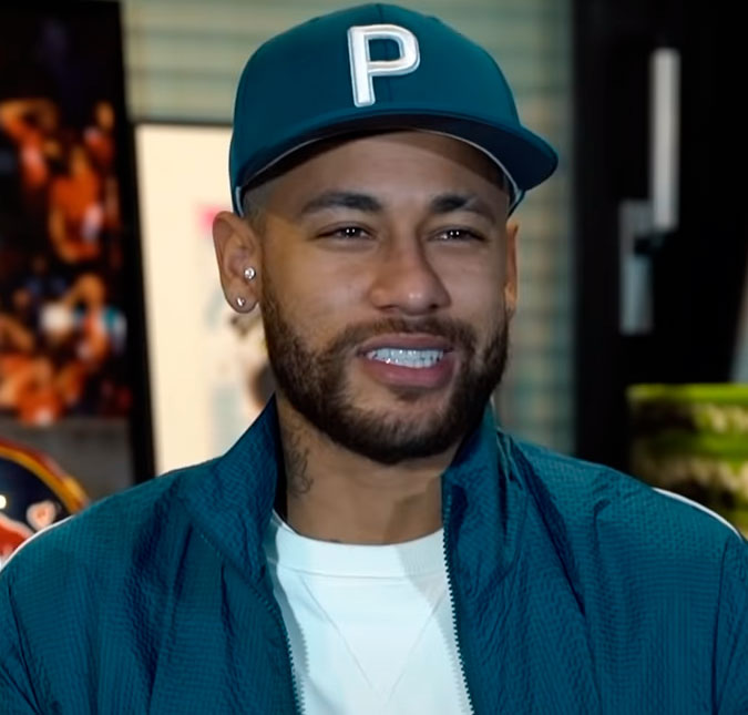 Neymar Jr. participa da <i>trend Saudade do Meu Ex</i> no <i>TikTok</i> e letra <i>B</i> aparece