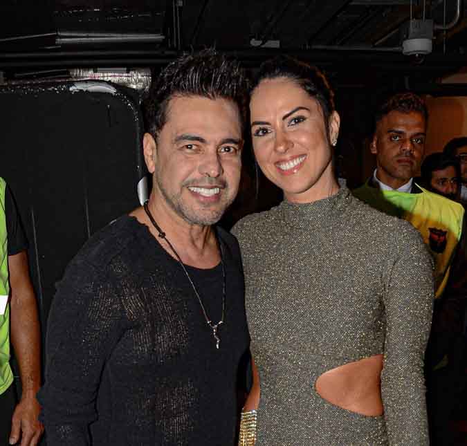 Em caso de separação, Zezé Di Camargo revela que a mulher Graciele Lacerda não ficaria com nenhum dos bens, diz site