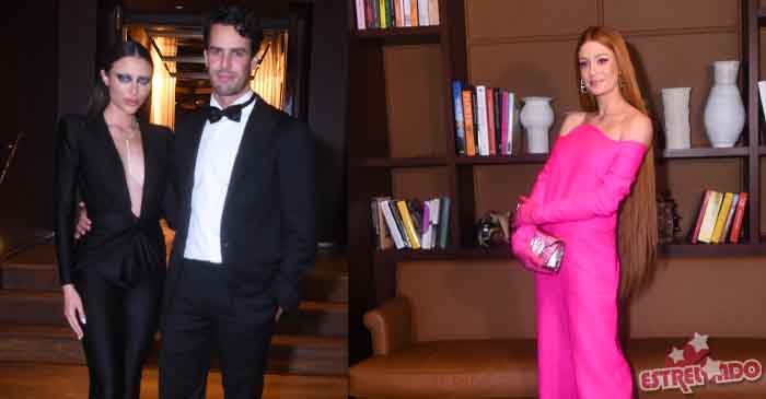 Marina Ruy Barbosa quase encontra ex-marido e a nova namorada em evento de gala