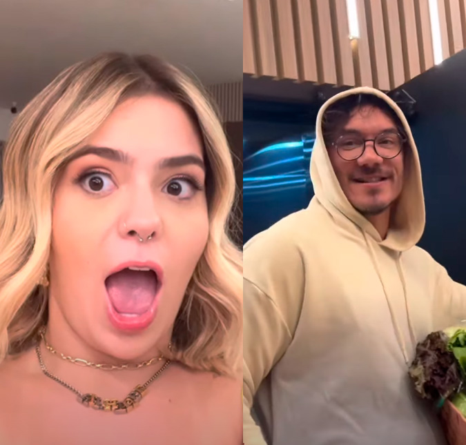 Viih Tube ousa em novo visual e mostra reação de Eliezer: <i>Está gata</i>