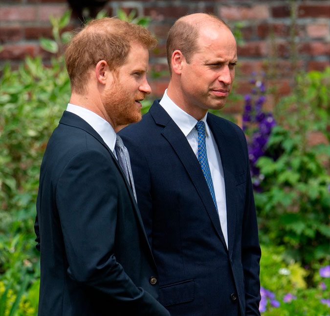 William e Harry dispensarão eventos públicos para passar o aniversário de morte de Princesa Diana de forma particular, diz jornal