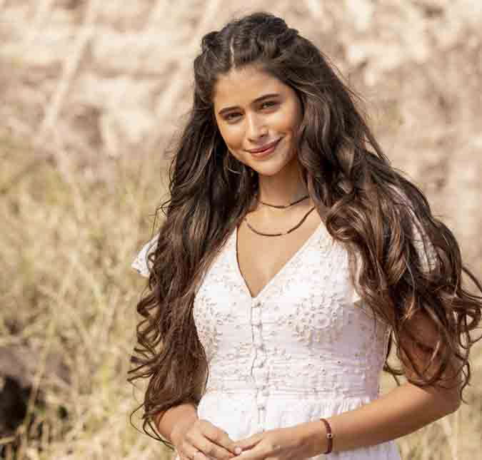 Isadora Cruz relembra parto de cabra no primeiro capítulo de <i>Mar do Sertão</i>: <i>Emocionante</i>