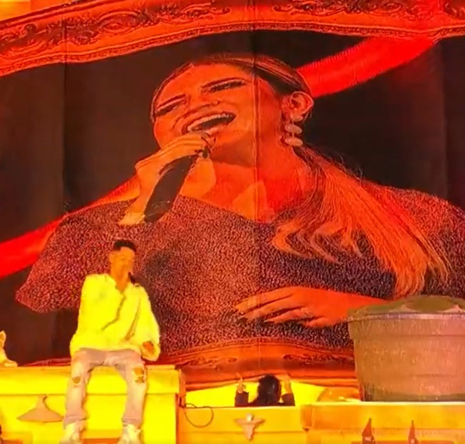 Inesquecível! Rapper Bin homenageia Marília Mendonça no <i>Rock in Rio</i>